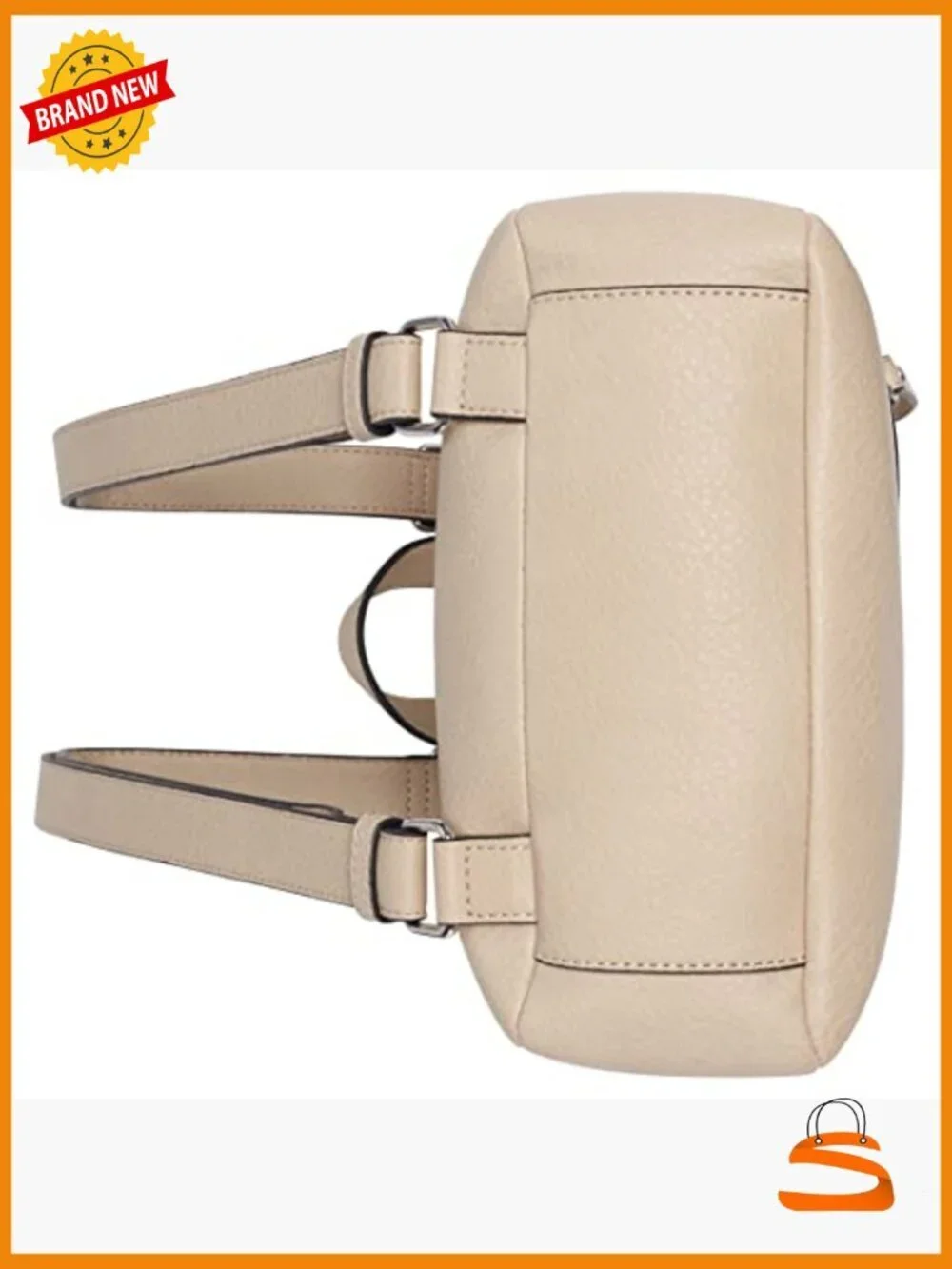 Novelty Flap Backpack with Magnetic Closure and Pockets